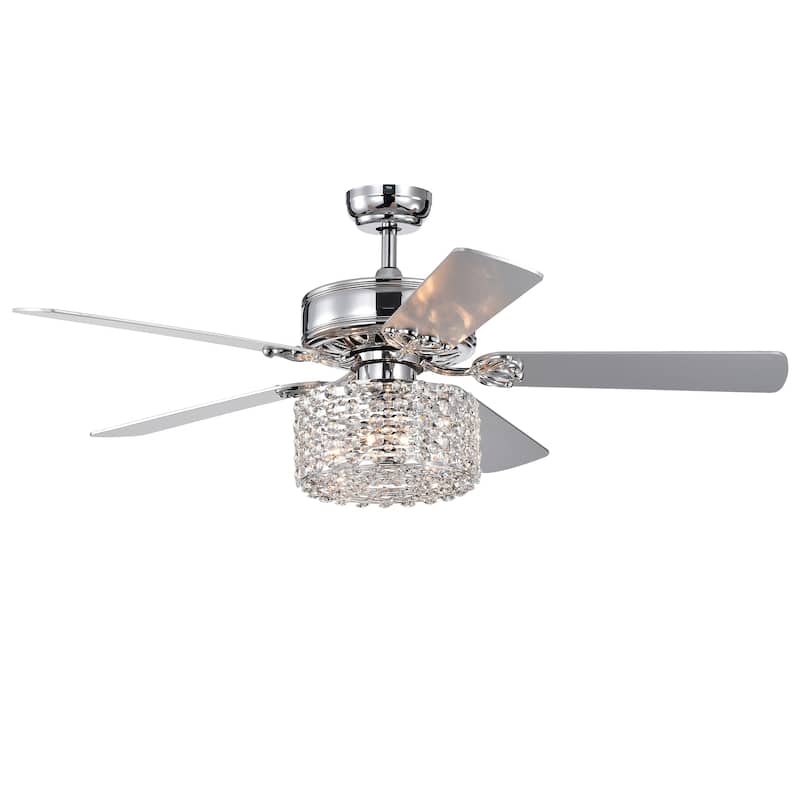 Silver Orchid Miller 52-inch 5 Blade Ceiling Fan