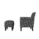 Copper Grove Maritza Half Round Arm Chair and Ottoman - Thumbnail 7