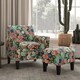 Copper Grove Maritza Half Round Arm Chair and Ottoman - Thumbnail 2