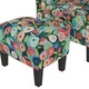 Copper Grove Maritza Half Round Arm Chair and Ottoman - Thumbnail 31