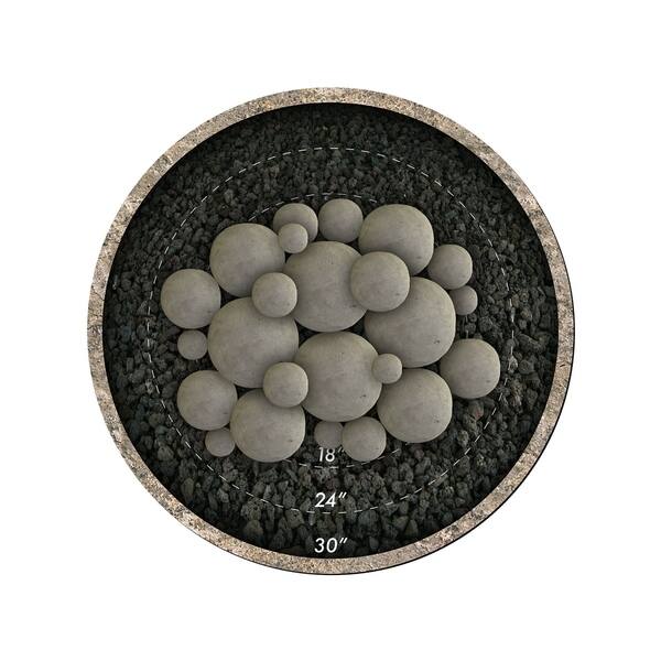 Shop Ceramic Fire Balls Fire Pit Accessory Modern Decor For
