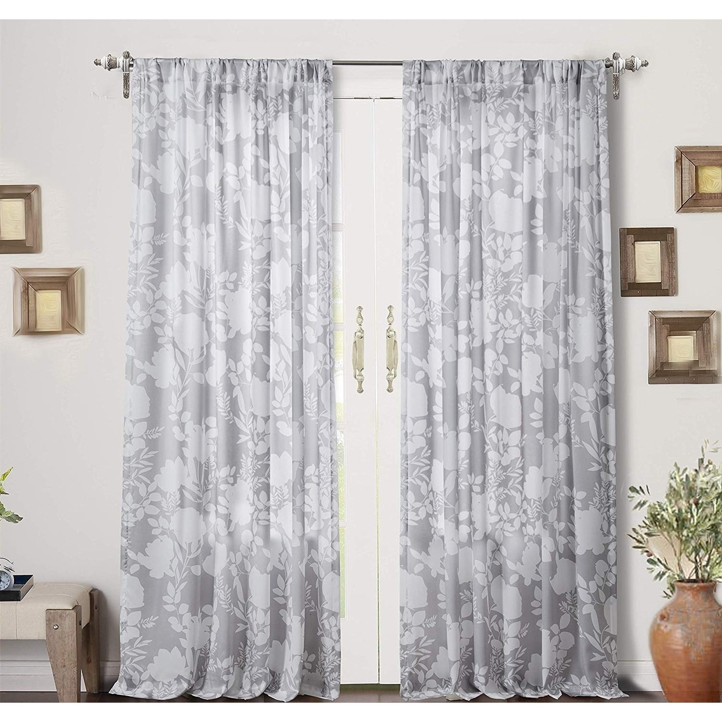 semi sheer curtains bed bath and beyond