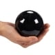 preview thumbnail 3 of 2, Black Obsidian Crystal Ball Sphere with Stand for Meditation Healing 3.1" x 3.1" - 3.1" x 3.1"