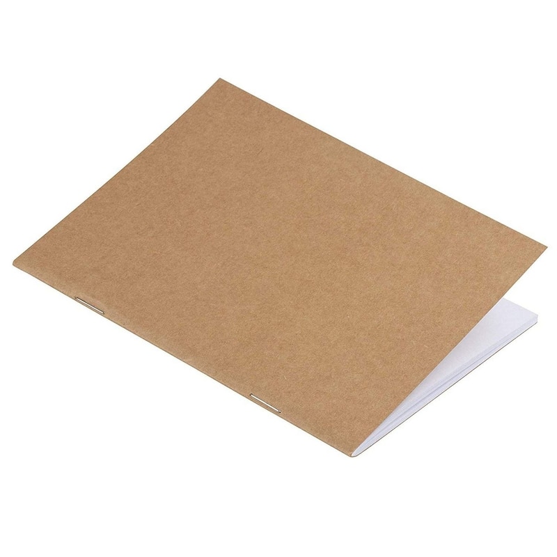 Paper Junkie 24-Pack Small Journal for Students, Kraft Paper Material Notebooks, 4x6 in