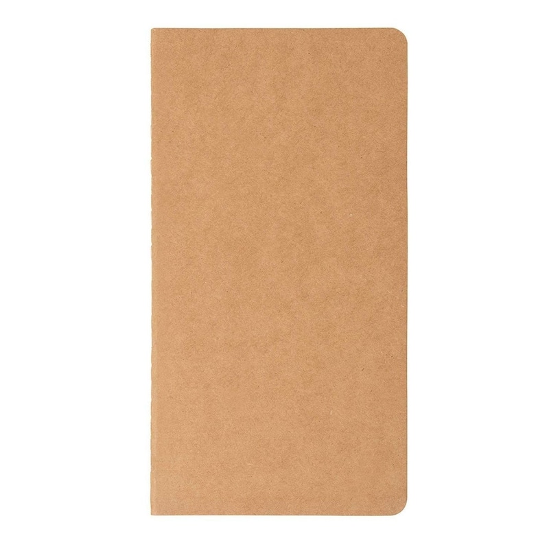 Paper Junkie 48 Pack Kraft Paper Notebooks Bulk, H5 Lined Journals for Travelers (80 Pages)