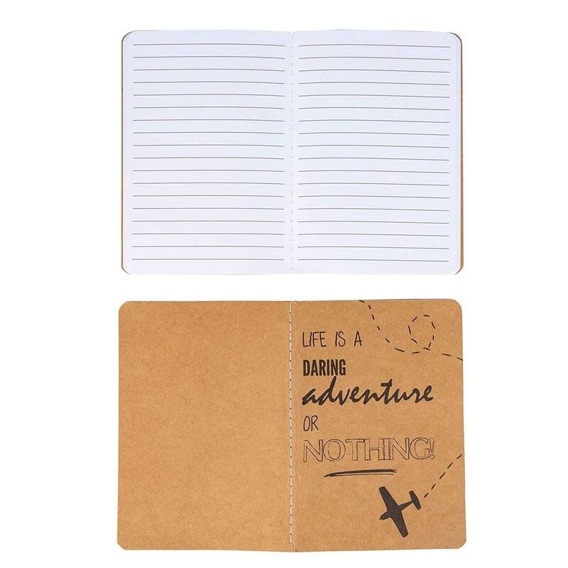 Paper Junkie 24-Pack Bulk Kraft Paper A6 Notebook Journals with 80 Lined Pages, 4x5.75 In