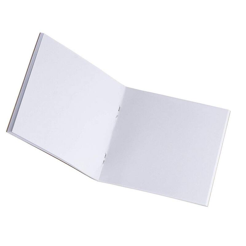 Paper Junkie 48 Pack Mini Kraft Paper Notebooks, Unlined Blank Journals for Kids, 4 x 4 in