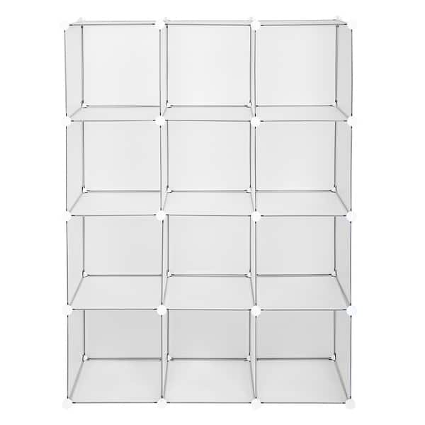 Shop Cube Storage Organizer Book Shelf 12 Cube Storage Unit For