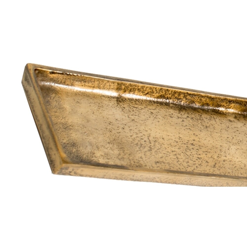 decorative rectangular tray