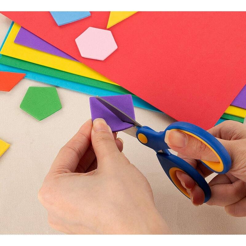 Juvale 24-Pack Bulk 5" Blunt Tip Scissors for Kids, School, Classroom, and Crafts