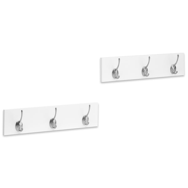 white coat hooks