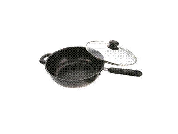 Denmark 12 inch Non-Stick Frying Skillet Pan Heavy Gauge Aluminum