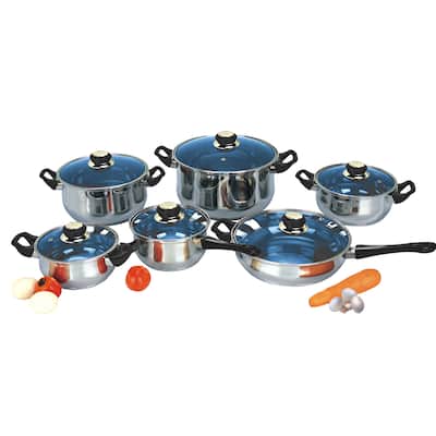 Bluestar 12-piece Stainless Steel Cookware Set