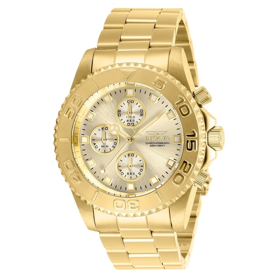 Invicta Men S Invicta Connection 28683 Gold Watch Overstock 30434952