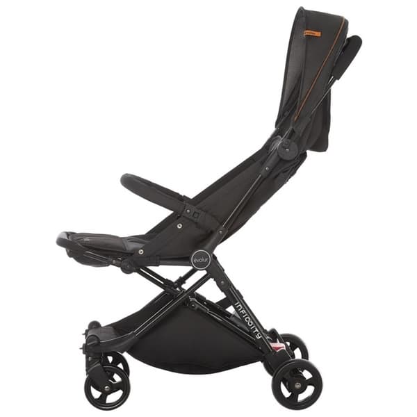 Evolur Infinity Convertible Stroller Connector Black