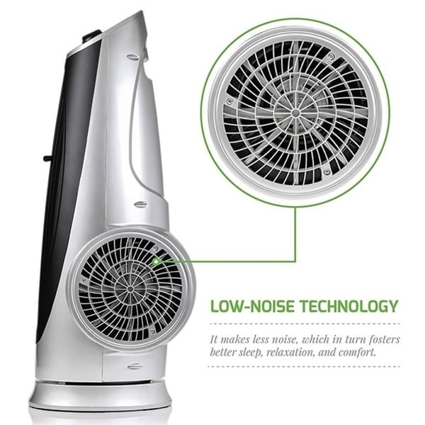 low noise tower fan