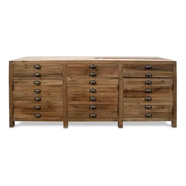 Carbon Loft Hankins Reclaimed 3drawer 3door Buffet Bed Bath