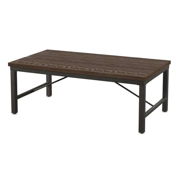 Jaxon Industrial Style Coffee Table by Greyson Living Bed Bath