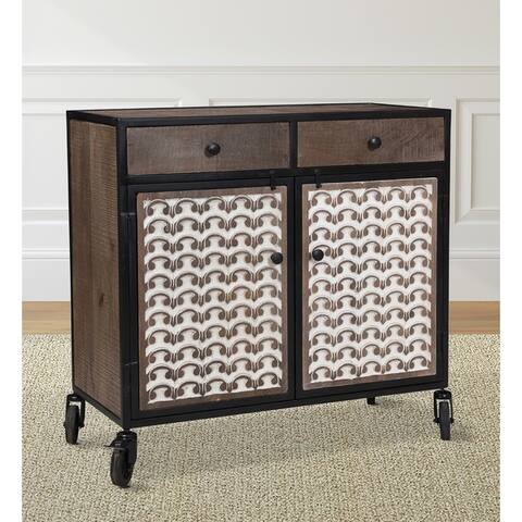 Grover Accent Cabinet with Casters by Greyson Living