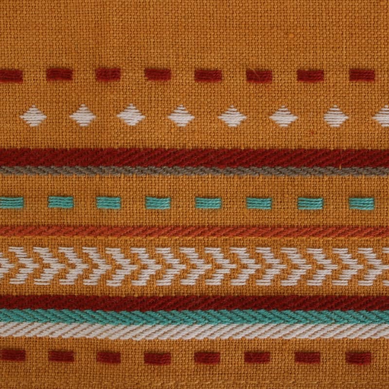 DII Hacienda Stripe Kitchen Textiles, 18x28", Southwest, 4 Pieces - Dishtowel Set