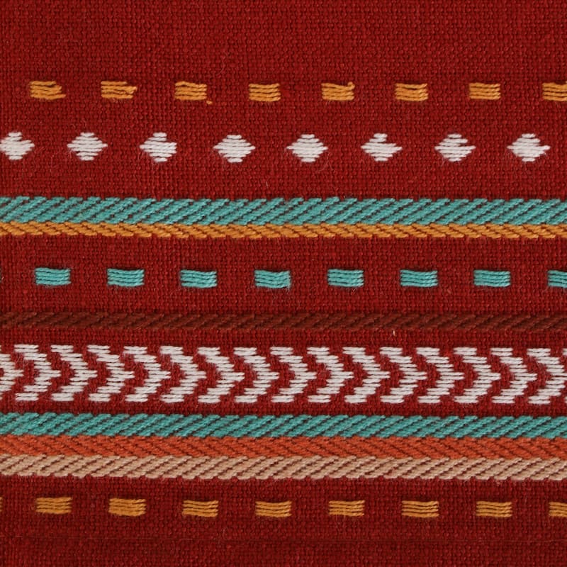 DII Hacienda Stripe Kitchen Textiles, 18x28", Southwest, 4 Pieces - Dishtowel Set