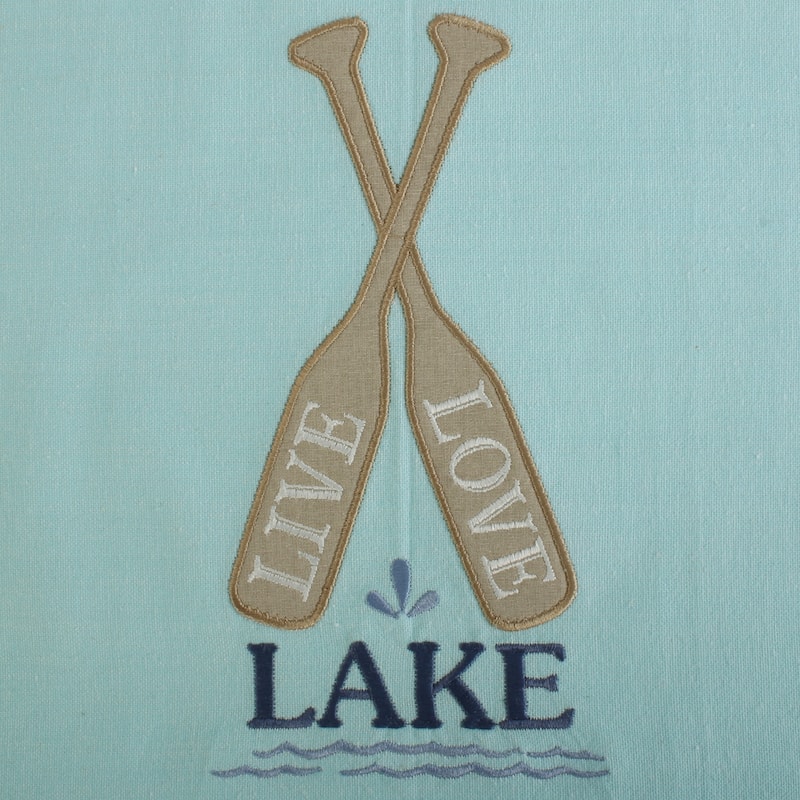 DII Lake Plaid Home Collection, 18x28", Lakeside, 3 Pieces - Dishtowels, 18x28"
