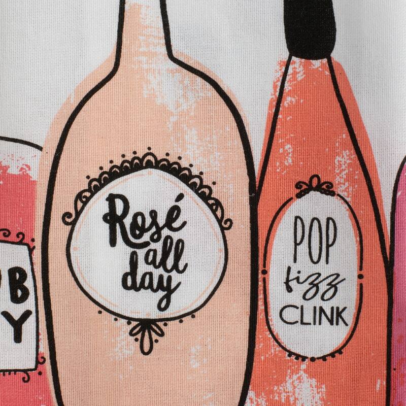 DII Pop Fizz Home Collection, 18x28", Rose All Day, 3 Pieces