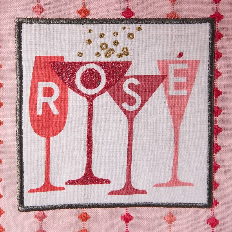 DII Pop Fizz Home Collection, 18x28", Rose All Day, 3 Pieces