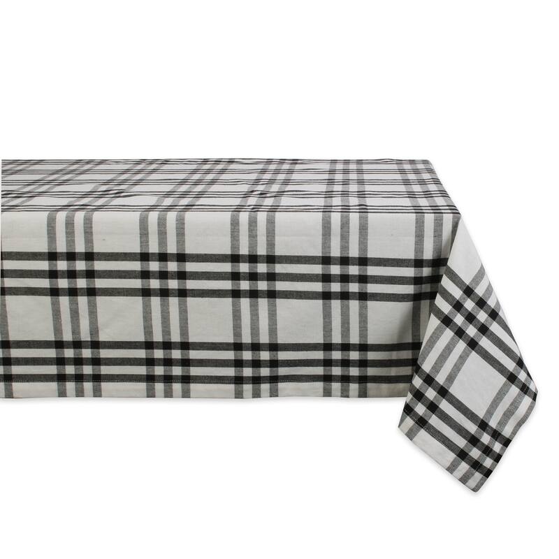 DII Homestead Plaid Tabletoppers, 40x40", Homestead Plaid, 1 Piece - Tablecloth, 60x120"