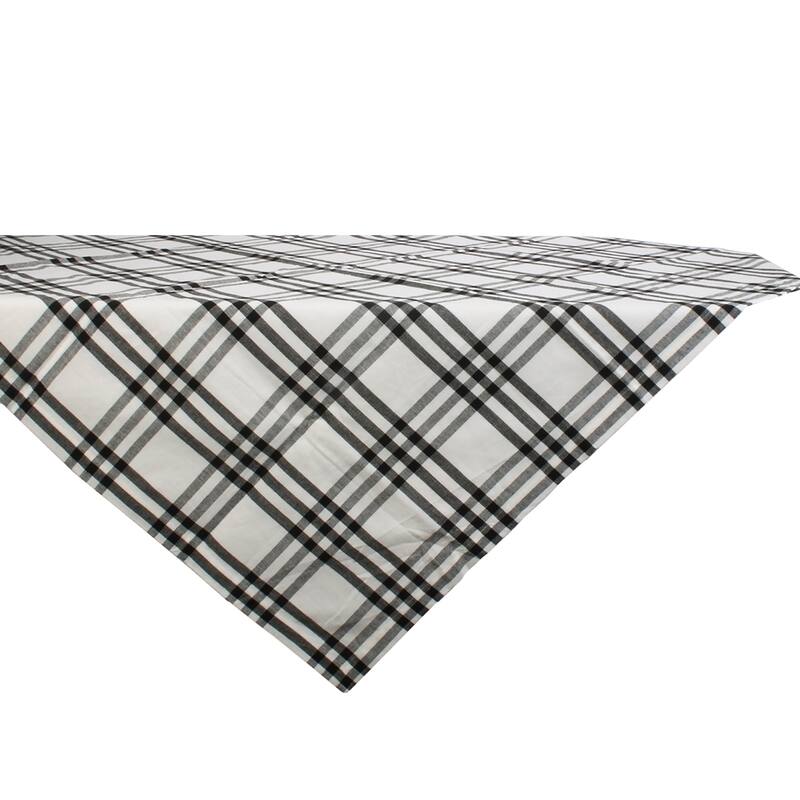 DII Homestead Plaid Tabletoppers, 40x40", Homestead Plaid, 1 Piece
