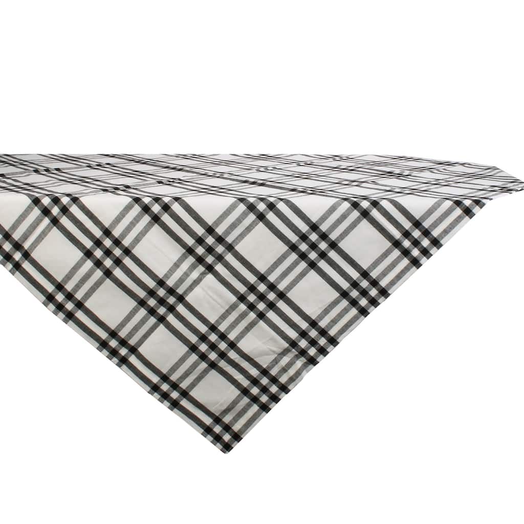 DII Homestead Plaid Tabletoppers, 40x40", Homestead Plaid, 1 Piece