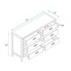Carson Carrington Modern 6-Drawer Dresser - Thumbnail 15