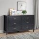 Carson Carrington Modern 6-Drawer Dresser - Thumbnail 0