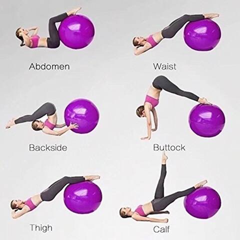 Exercise Ball, Exercise Workout Yoga Ball for Yoga Fitness