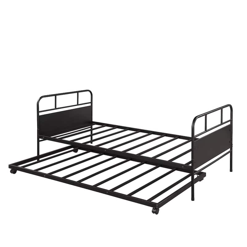 Taylor & Olive Engelmann Twin-size Metal Daybed with Trundle