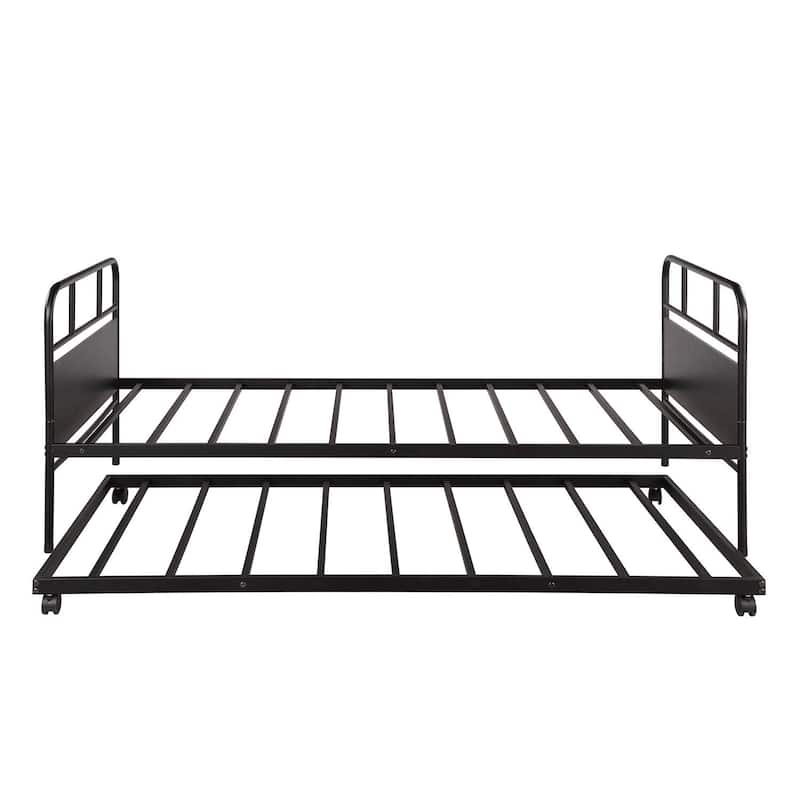 Taylor & Olive Engelmann Twin-size Metal Daybed with Trundle