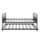 preview thumbnail 2 of 5, Taylor & Olive Engelmann Twin-size Metal Daybed with Trundle