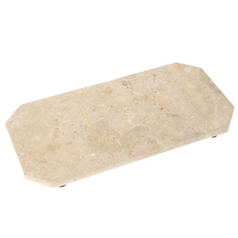 Creative Home Champagne Marble Octagonal Cheese Board - Beige