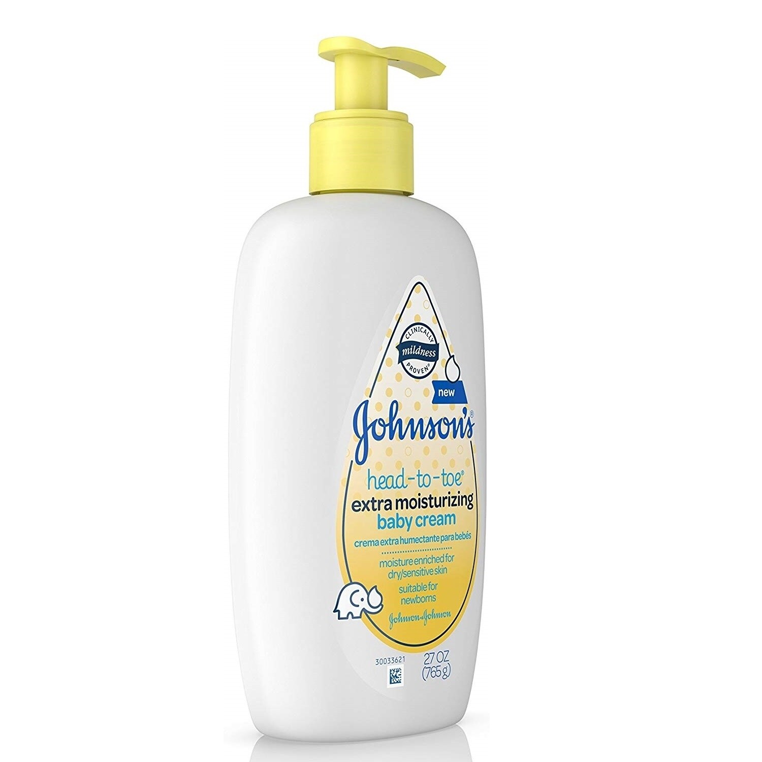 johnson's extra moisturizing baby cream