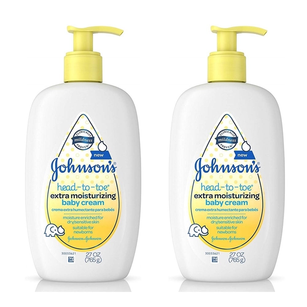 johnson's head to toe extra moisturizing baby cream