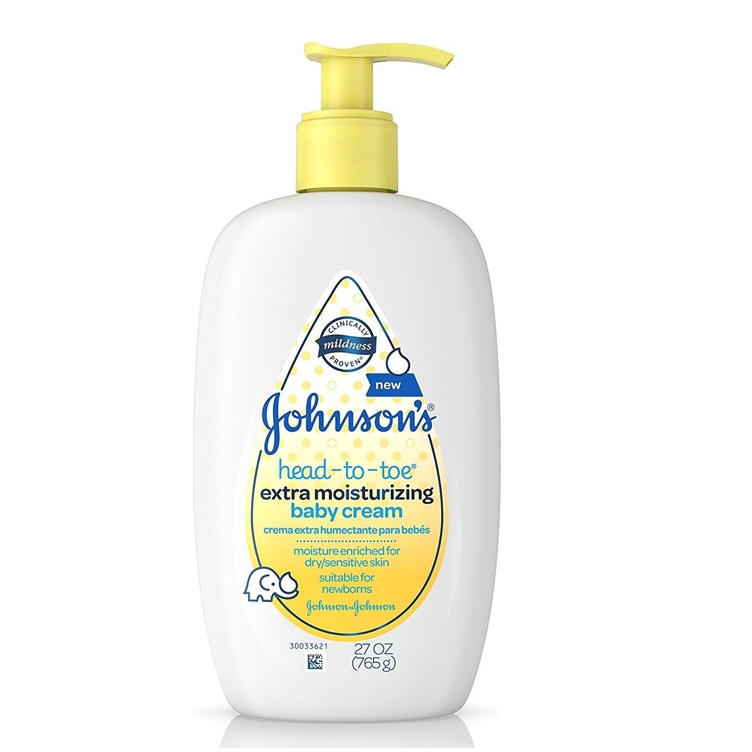 johnson's extra moisturizing baby cream