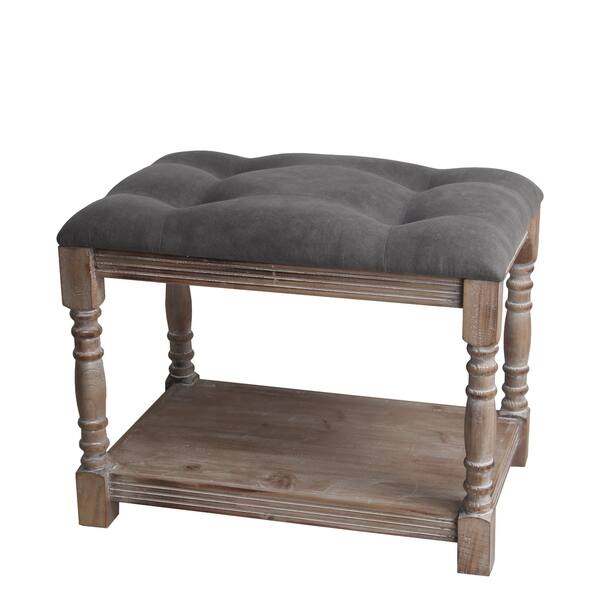 The Wells Petite Bench Small Upholstered Bench