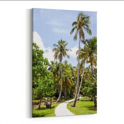 Noir Gallery Fort Myers Florida Palm Trees Canvas Wall Art Print