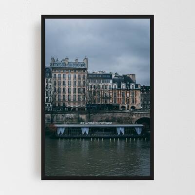 Noir Gallery Paris France Urban Photo Framed Art Print
