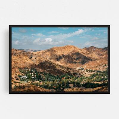 Noir Gallery Malibu California Nature Photo Framed Art Print