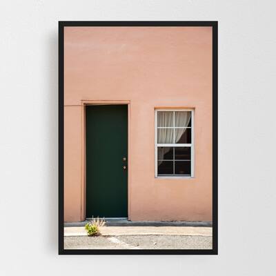 Noir Gallery Florida Minimal Photo Framed Art Print