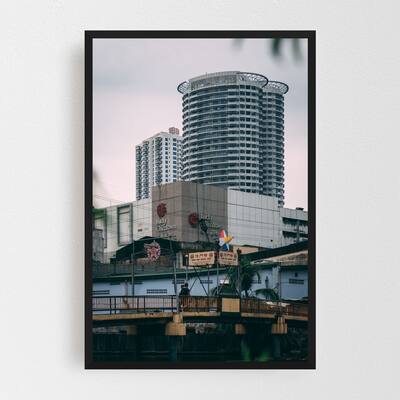 Noir Gallery Binondo Chinatown Manila Philippines Framed Art Print