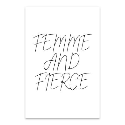 Noir Gallery Minimal Motivational Typography Metal Wall Art Print