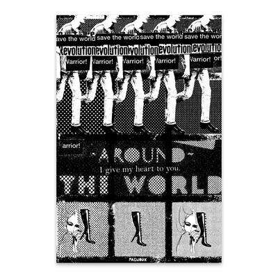 Noir Gallery Fashion Urban Collage Metal Wall Art Print