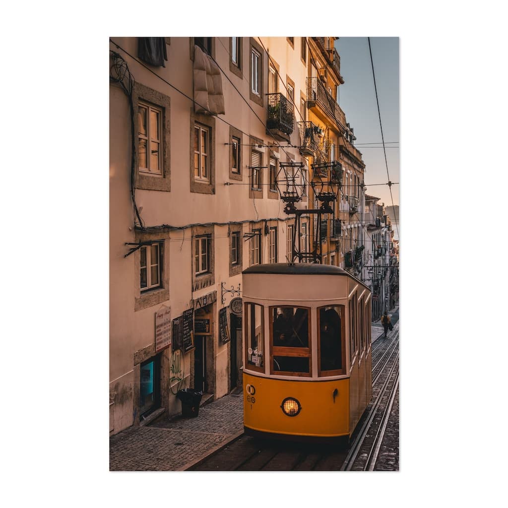 Noir Gallery Lisbon Portugal Urban Photo Unframed Art Print/Poster